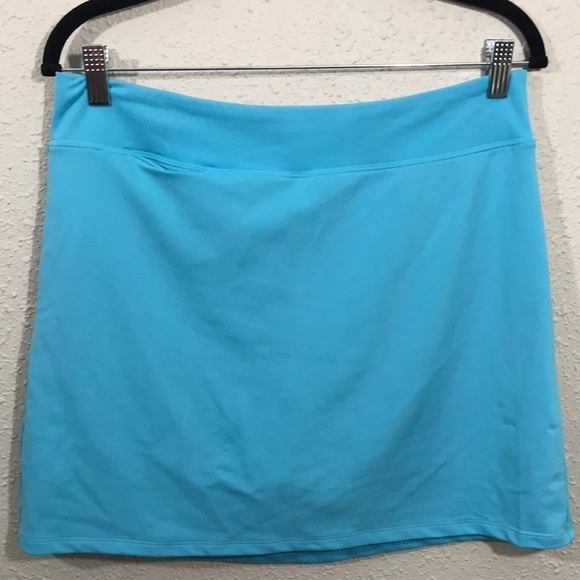 Adidas Turquoise Athletic Climalite Skort size 8 - Picture 1 of 10